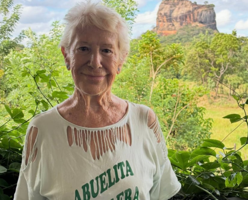 Kandy García, la abuelita mochilera (FB: Kandy Abuelita Mochilera)