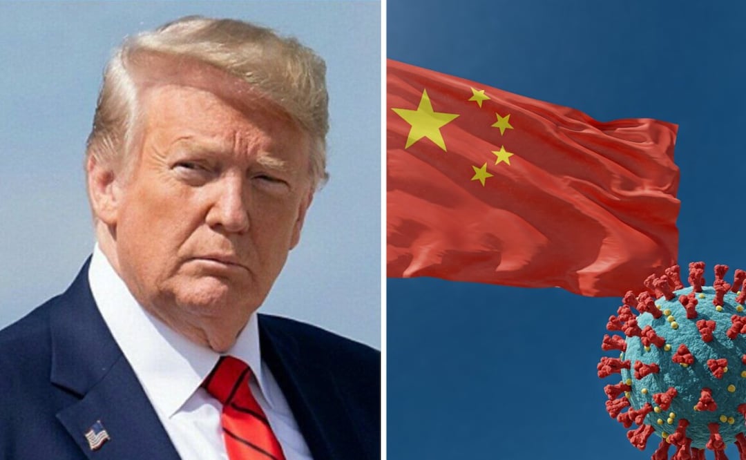 Foto: Redes / IA (Malas prácticas de científicos chinos, origen de la pandemia: Trump)