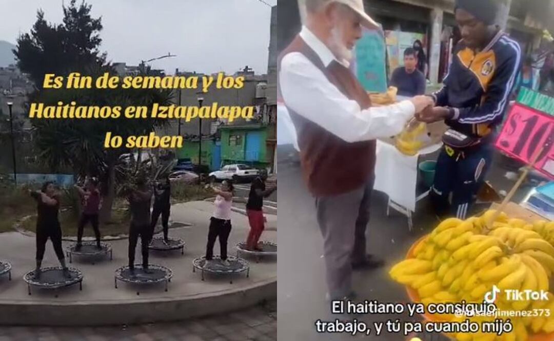 Haitianos en México se hacen virales en TikTok por chambeadores y entrarle al relajo