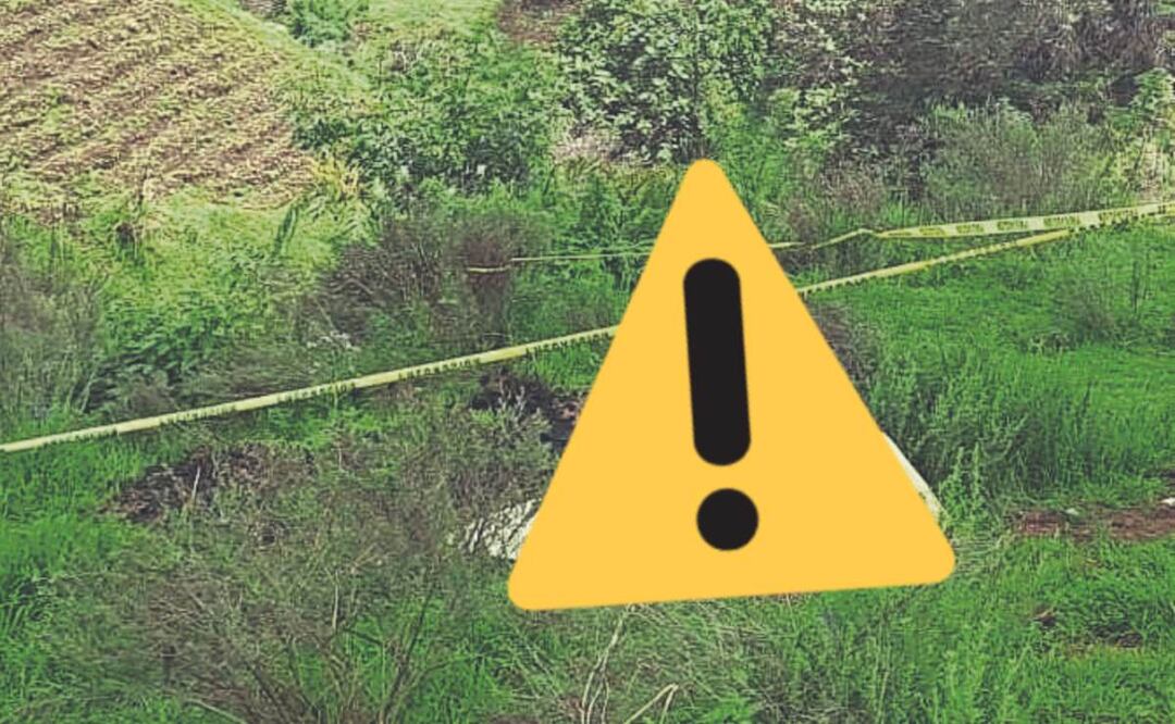 Cadáver en Chamizal (Foto: Especial)