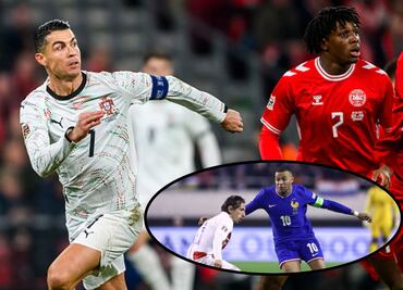 Portugal vs Dinamarca y Francia vs Croacia  ¿Dónde ver EN VIVO HOY domingo 23 de marzo?