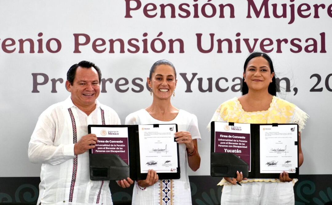 Pensión para el Bienestar de las personas con discapacidad será universal en Yucatán