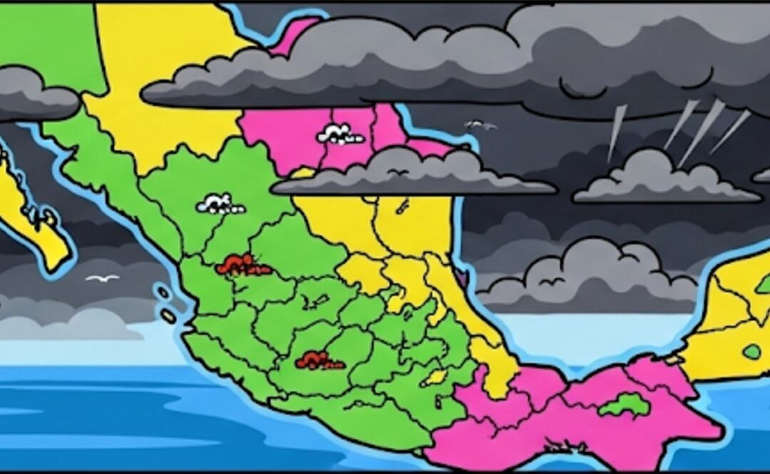 Huracán Erik (Foto: Creada con IA)