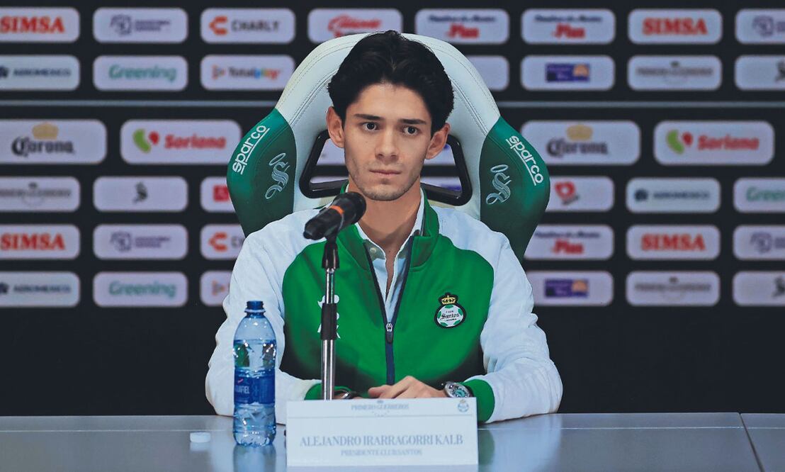 Chavito de 24 años toma el control del Santos, es el presidente más joven de la Liga MX