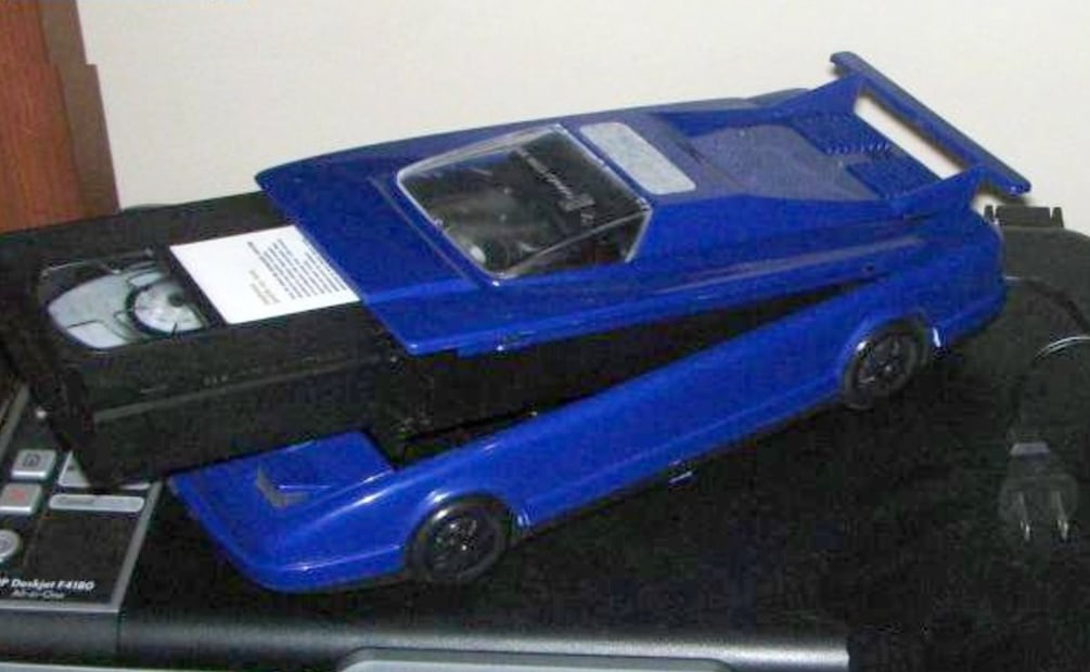 Foto: X @stsanttiago (Carrito rebobinador)