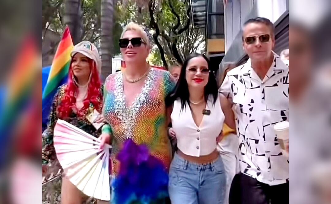 Foto de Jessica Esotérica con Sandra Cuevas