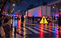 Tráiler atropella y mata a hombre con discapacidad en la Venustiano Carranza