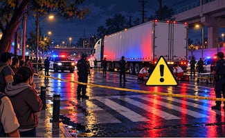 Tráiler atropella y mata a hombre con discapacidad en la Venustiano Carranza