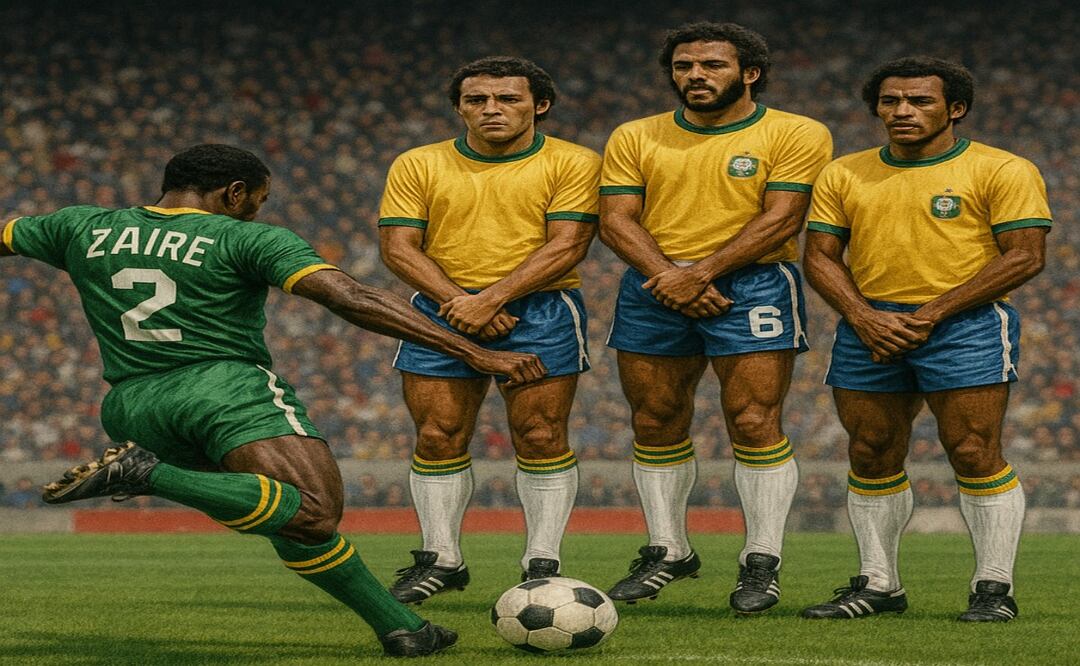 Historias de los mundiales: ¿Brasil le salvó la vida a los jugadores de Zaire? Un gol más y morían