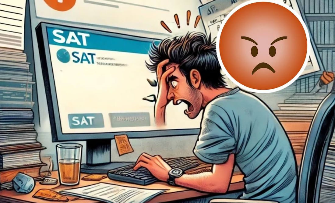 Saldo a favor en el SAT (Foto: Creada con IA)