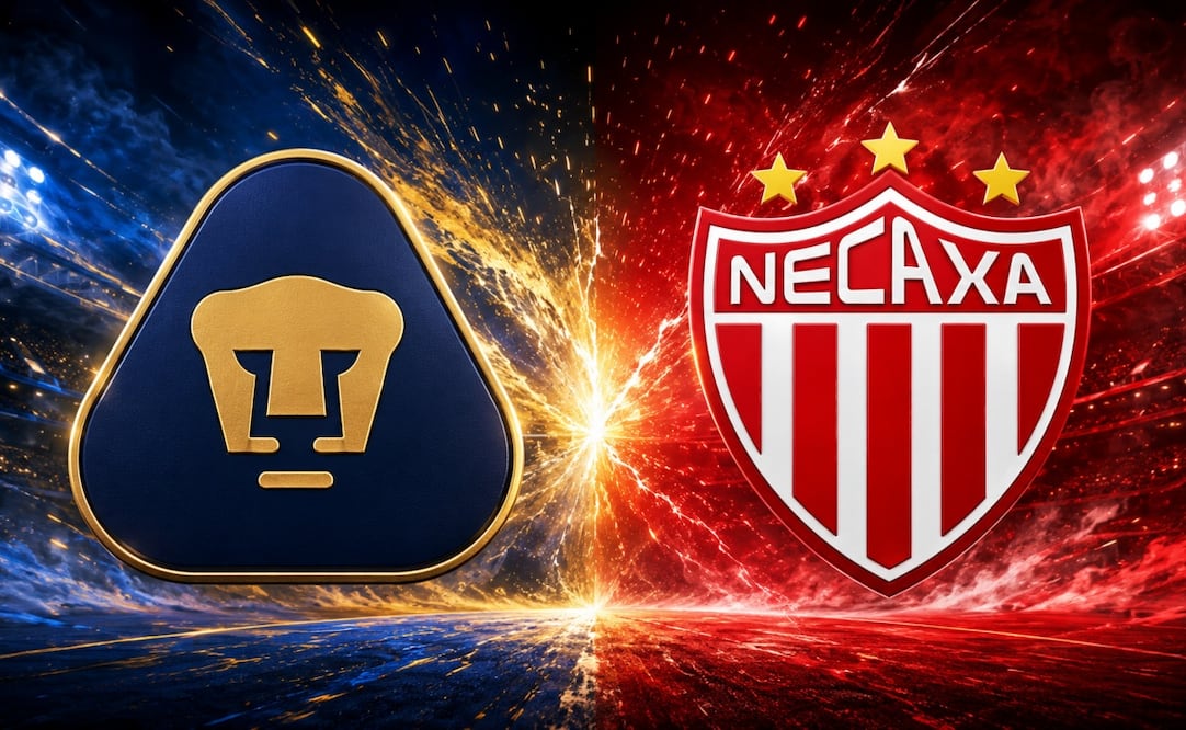 Pumas vs Necaxa. Foto: IA