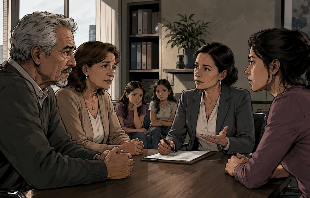 ¿Qué hacer si hay conflicto por la guarda y custodia de un menor en CDMX? (Foto: Creada con IA)