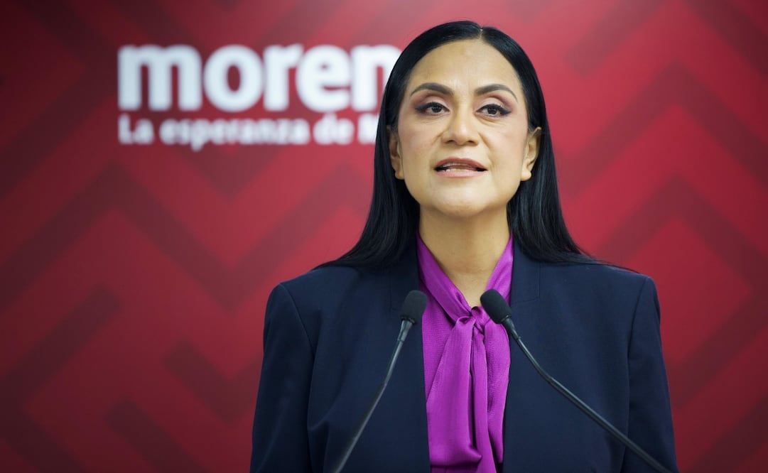 Ariadna Montiel, presidenta de Morena. Foto: Especial