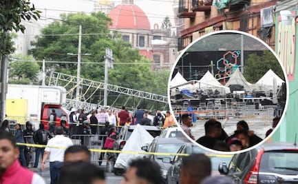 Colapsa escenario en explanada de la GAM: hay 6 lesionados ¿qué han dicho las autoridades?