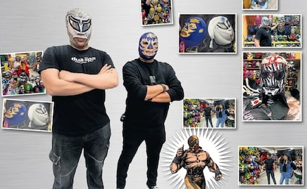 Mazkaras Austin y Aladino: la tienda de máscaras que nació junto a la Arena México