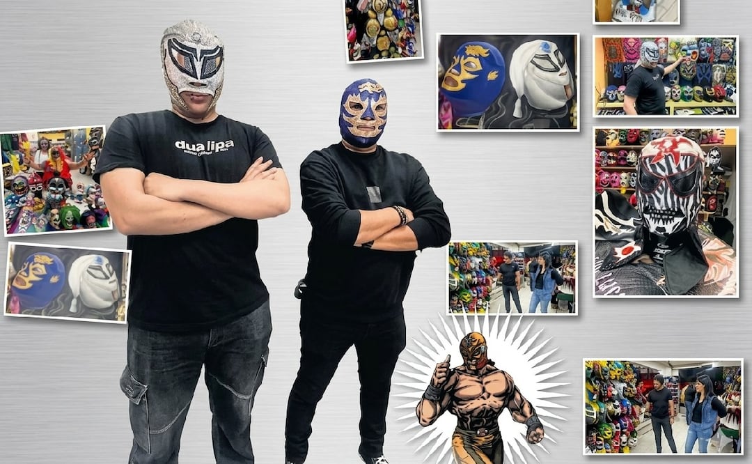 Mazkaras Austin y Aladino: la tienda de máscaras que nació junto a la Arena México
Imagen: Sergio Trejo