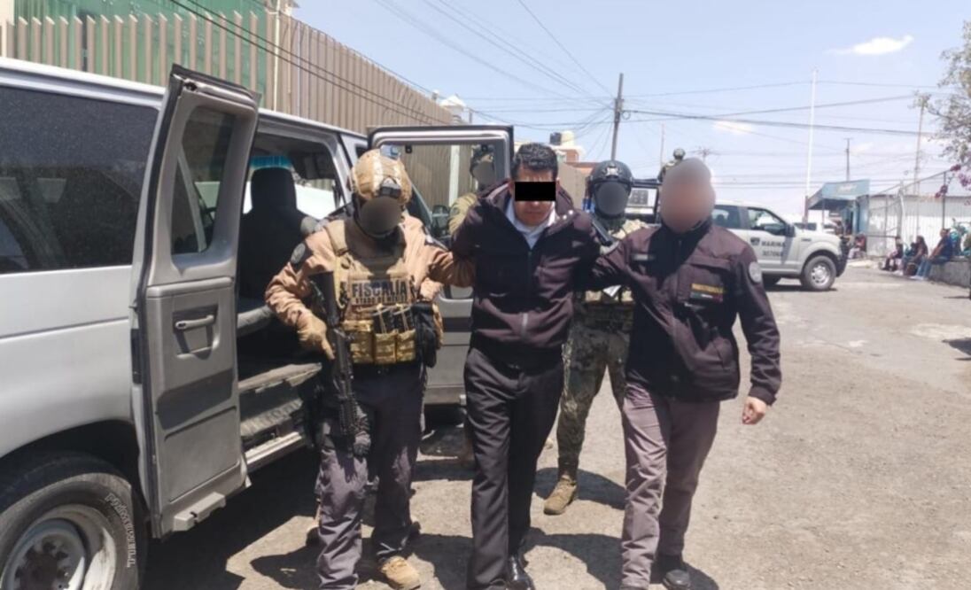Detenido en Chicoloapan (Foto: Especial)