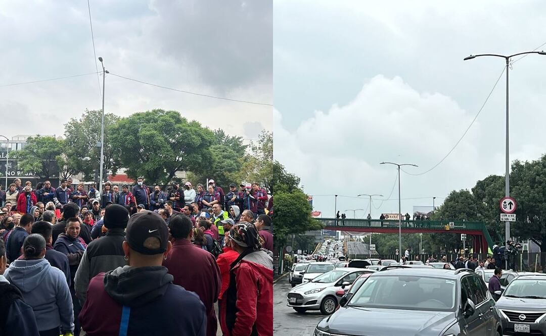 Bloqueo en Circuito Interior causa caos vial en ambos sentidos, HOY martes 25 de junio