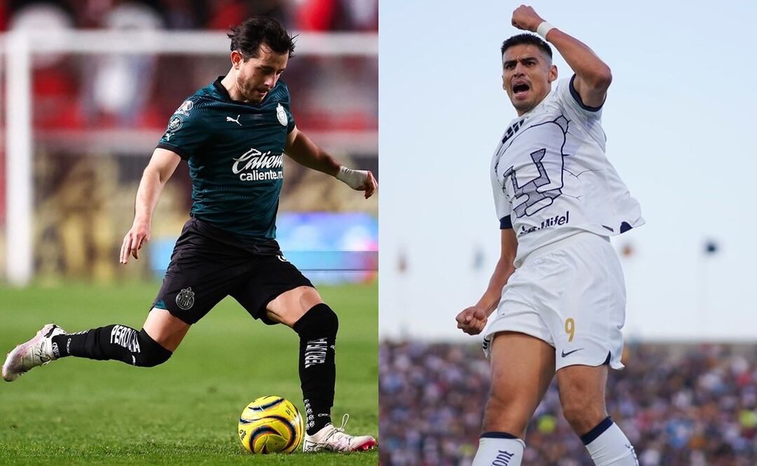 Pumas busca derrotar a las Chivas para seguir en los tres primeros