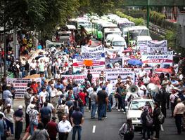 Transportistas alistan megamarcha en CDMX ¿Qué vialidades serán bloqueadas?