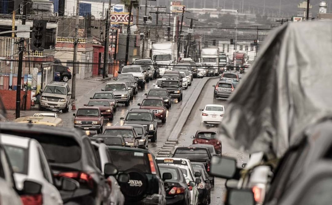 Tráfico CDMX. Foto: (Cuartoscuro)