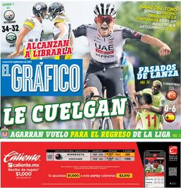 Portada El Gráfico | Lunes 8 de septiembre 2025