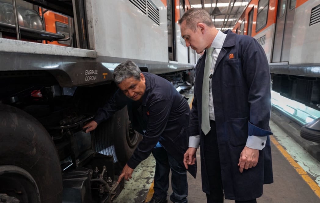 Línea 2 del Metro CDMX se alista para el Mundial 2026, refuerzan mantenimiento de trenes (Foto: Especial)