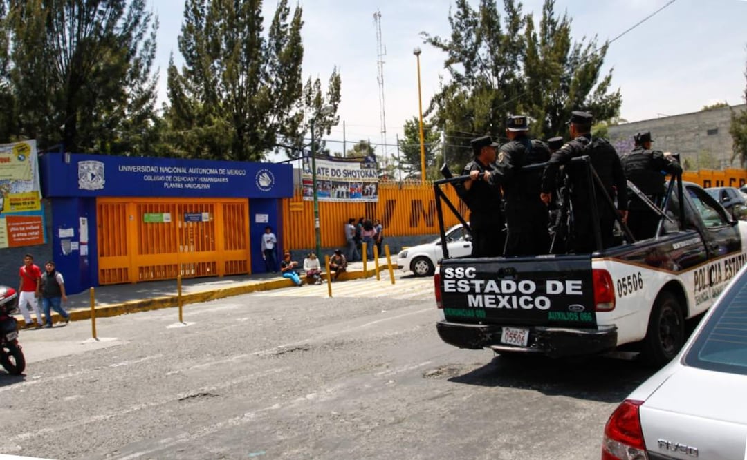 Alumno ataca con arma blanca a profesor de CCH Naucalpan. Foto: (Cuartoscuro)