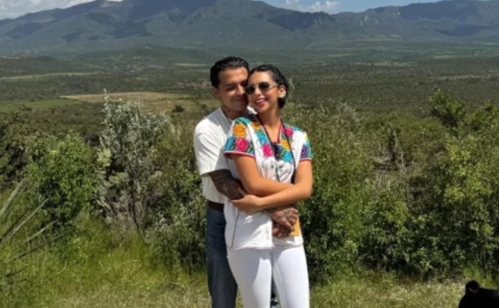 Ángela Aguilar y Christian Nodal (Instagram)