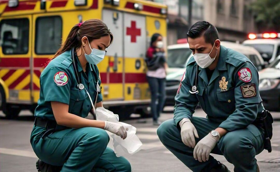 Hombre es baleado y le manchan de rojo su playera del Ame, en Iztacalco