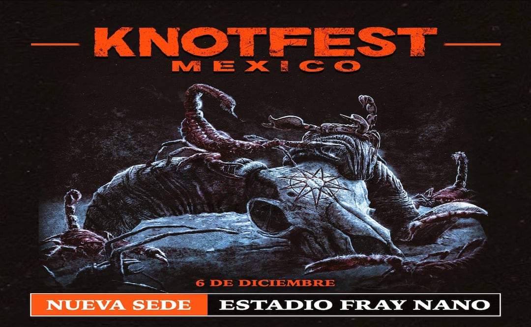 KnotFest México 2025 se muda al Estadio Fray Nano: lo que necesitas saber
