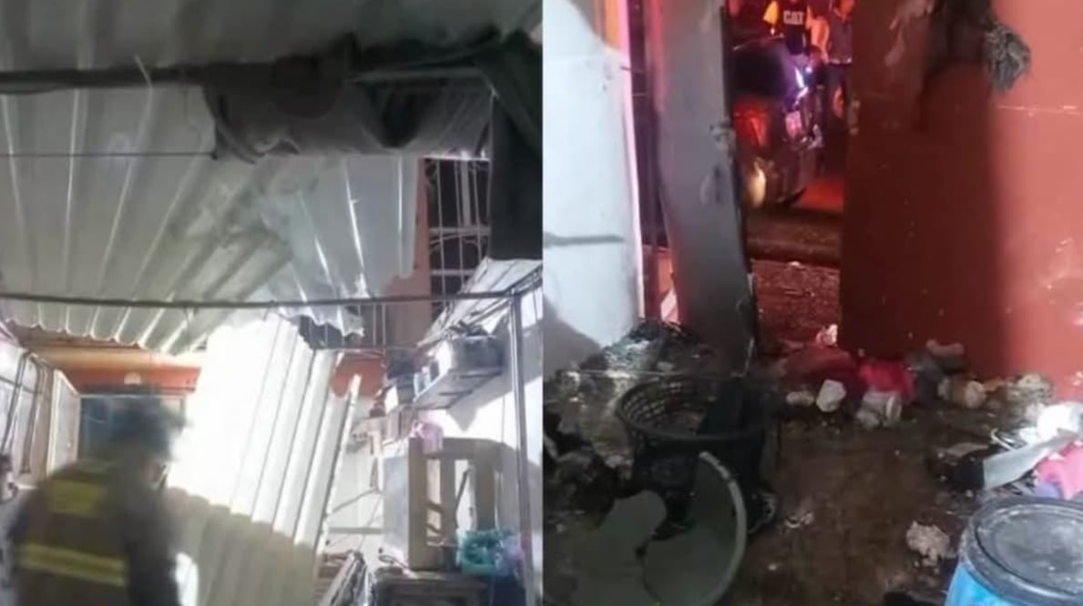 ¡Infierno en Tecámac! Explosión destruye casa y sacude a toda la colonia (Foto: Especial)