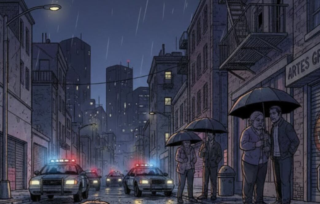 Ejecutan a dos narcomenudistas en Venustiano Carranza, los rematan de un tiro en la cabeza (Foto: Creada con IA)