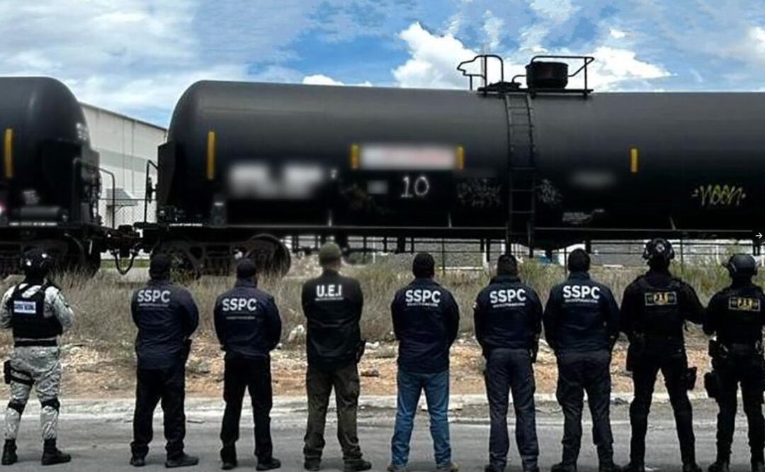 Foto: Redes sociales (Decomisan otros 933 mil litros de huachicol en Veracruz ¿Cómo ocurrió el operativo?)