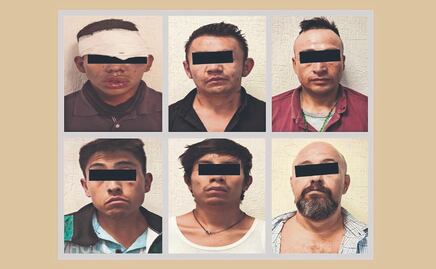 En Edomex detienen a 6 presuntos asaltantes señalados de quitarle la vida a su víctima 