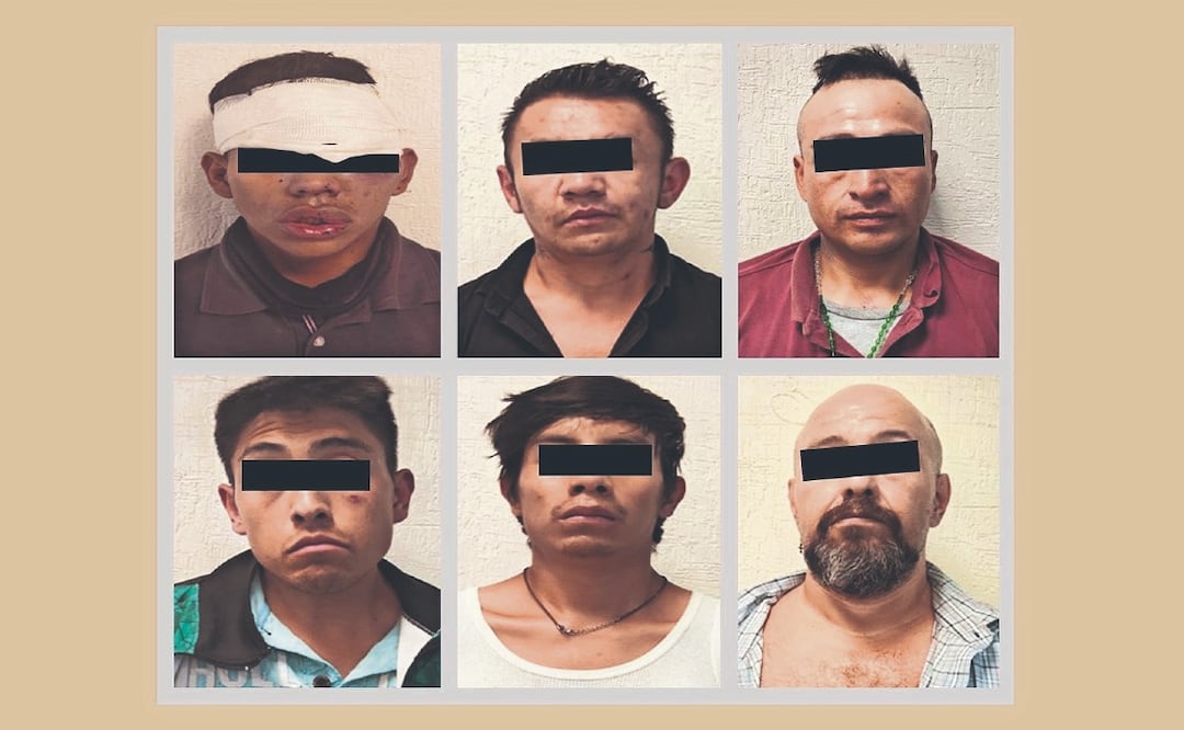 Foto: Especiales (Detienen a 6 presuntos asaltantes señalados de quitarle la vida y pertenencias a su víctima )