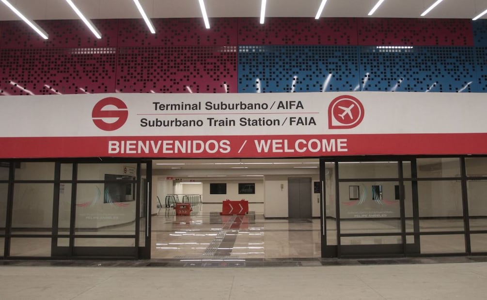Foto: Cuartoscuro (Terminal del Tren Suburbano del Aeropuerto Internacional Felipe Ángeles)