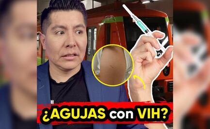 Pinchazos en el Metro CDMX: Mr Doctor descarta transmisión de VIH, ¿entonces qué están inyectando?