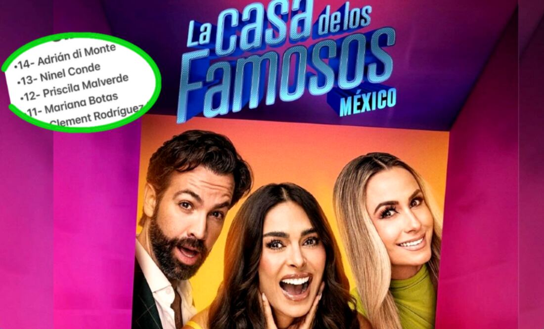 Lista de eliminación LCDLFM3. Foto: Instagram