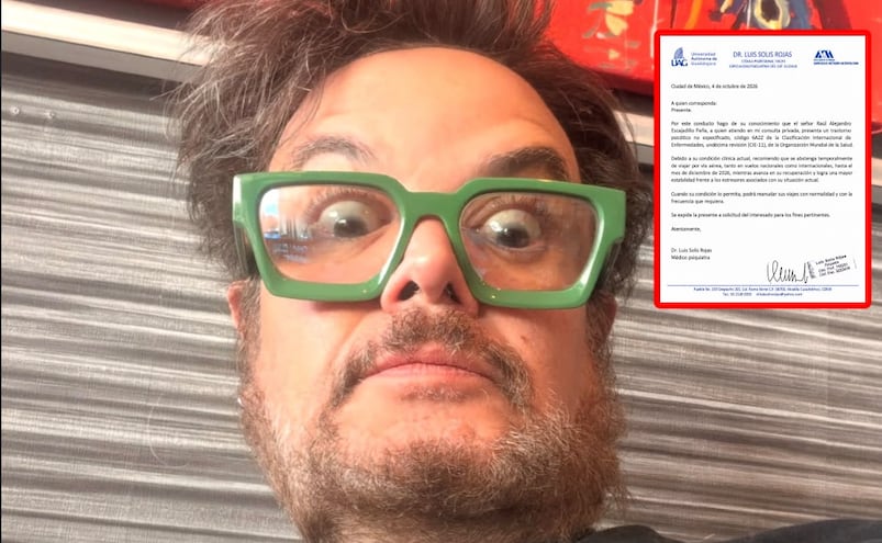 Aleks Syntek pone pausa a presentaciones en Europa, ¿se confirma brote psicótico?