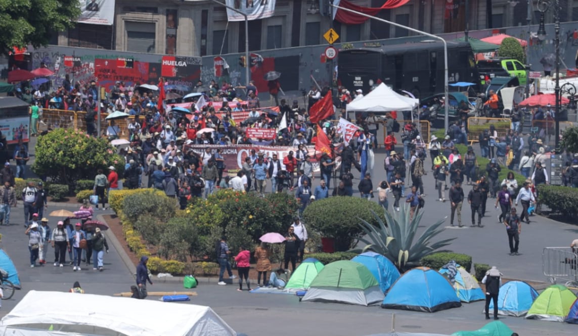 Evita Reforma hoy: CNTE bloquea y habrá múltiples afectaciones viales en CDMX (Foto: Gabriel Pano)