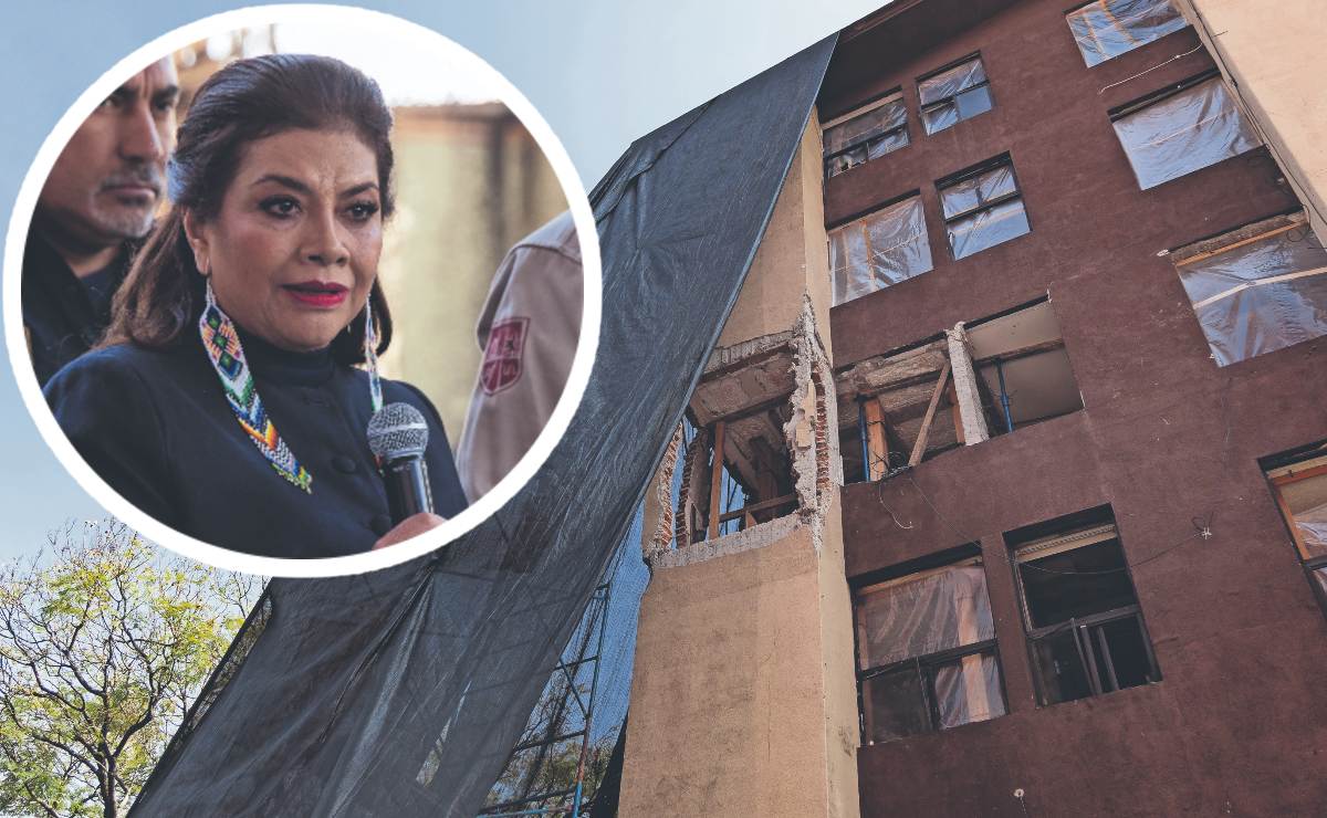 Clara Brugada anuncia que meterán 18 millones para reconstruir el edificio de Taxqueña tras explosión