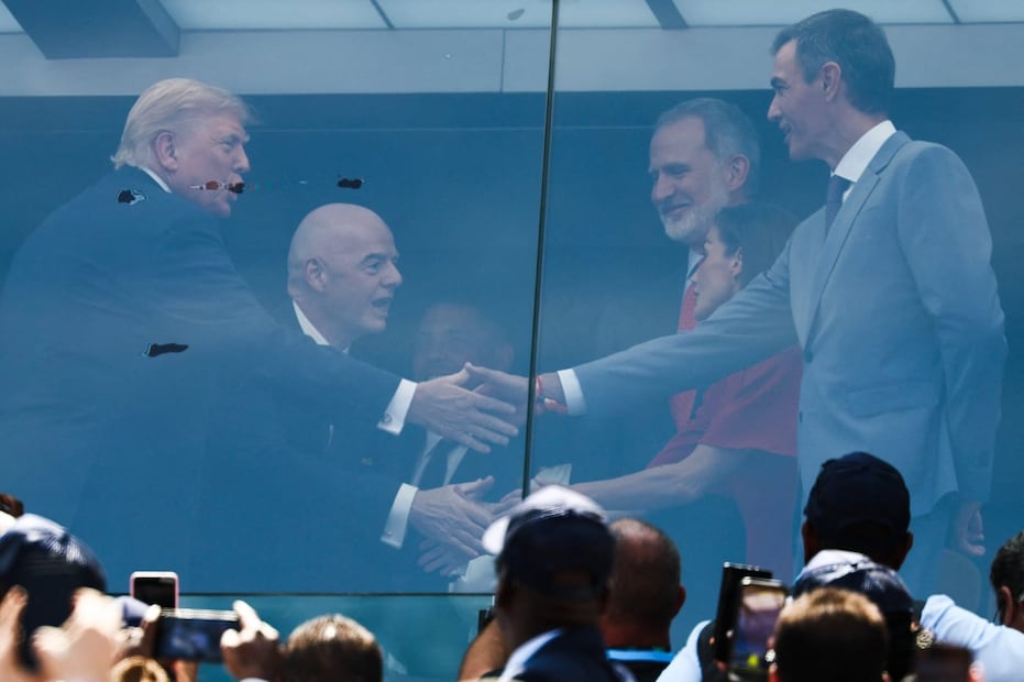 Del futbol a la diplomacia: El Mundial 2026 reúne a Sheinbaum, Trump y Carney en un palco. Foto: (AP/AFP)