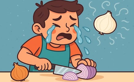 ¿Por qué lloramos cuando cortamos cebolla?