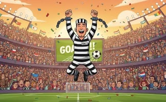 Futbolista pasó de exconvicto a héroe tras anotar el gol del ascenso