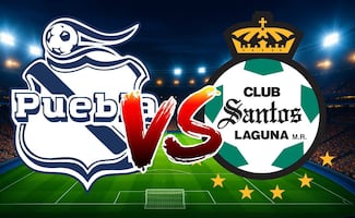¿A qué hora juega Puebla vs Santos y en qué canal lo pasan EN VIVO?