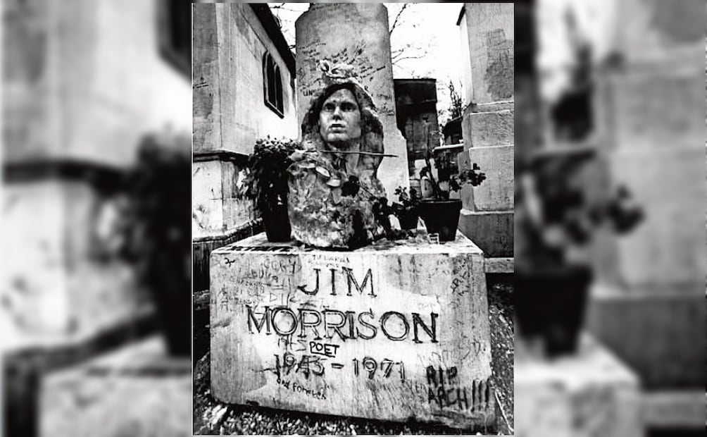 Tumba de Jim Morrison, Foto: TikTok