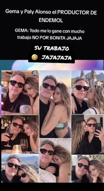 Supuestas fotos de Gema Garoa y Paly Alonso (Vía: Tik Tok)