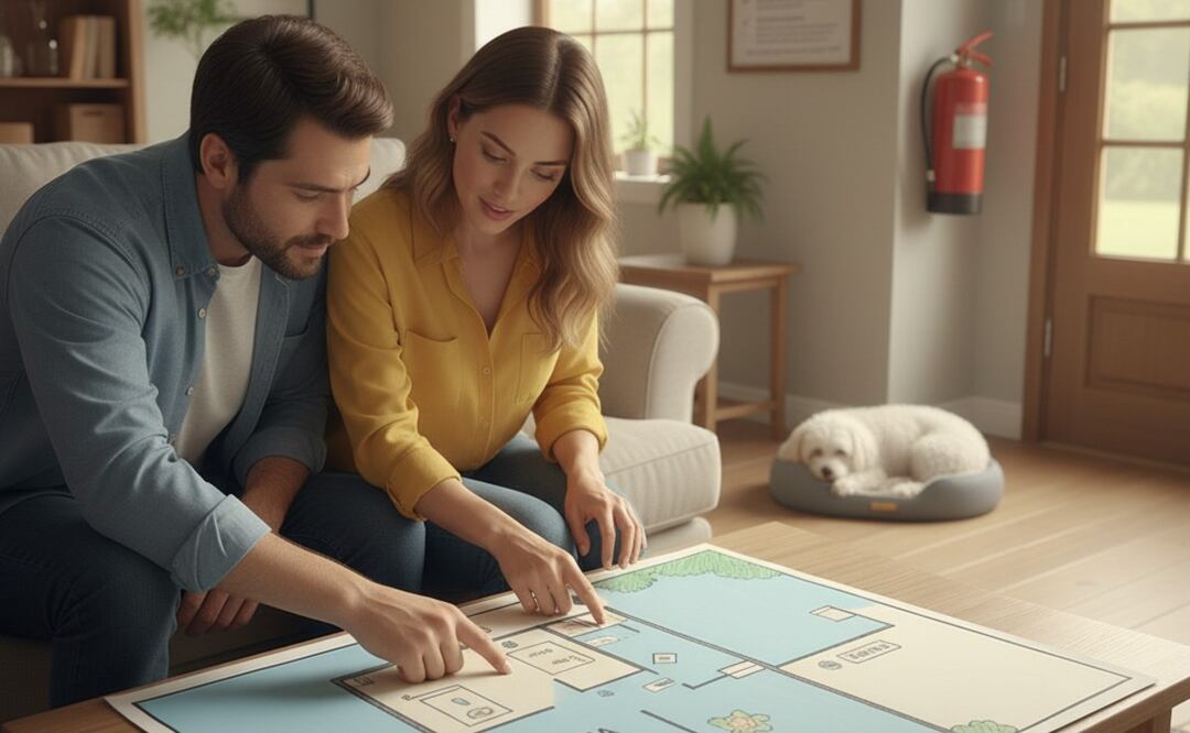 Imagen ilustrativa: IA (Seguridad en el Hogar: Siete pasos esenciales para prevenir incendios y fugas de gas)