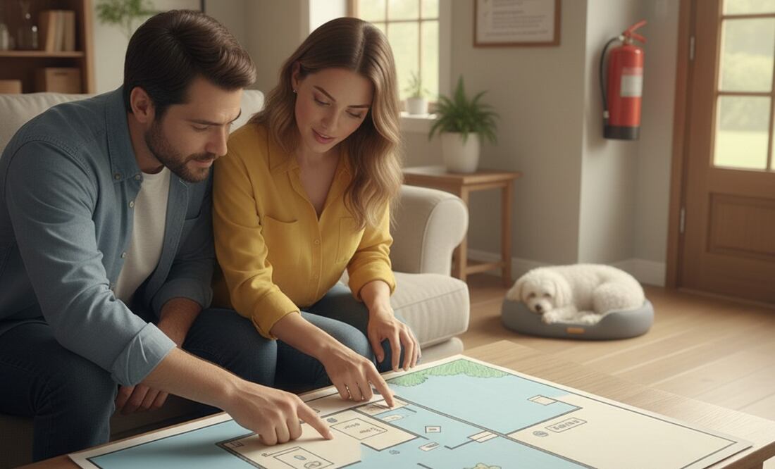 Imagen ilustrativa: IA (Seguridad en el Hogar: Siete pasos esenciales para prevenir incendios y fugas de gas)